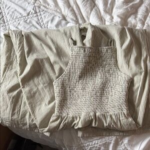 American Eagle Outfitters Smocked jumpsuit